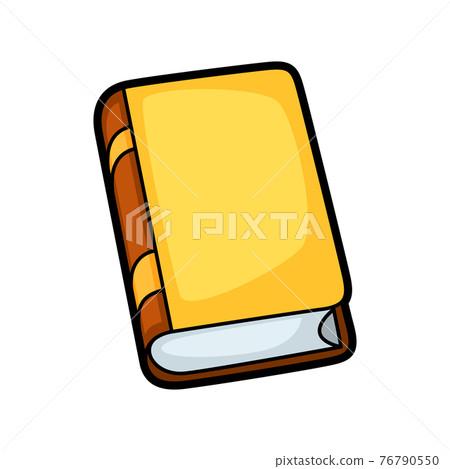 Illustration of book. School education icon for industry and business. Illustration of book. School education icon for industry and business. 76790550