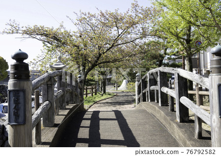 Tokaido Kuwana-juku, a mini Nihonbashi park that talks about history Tokaido Kuwana-juku, a mini Nihonbashi park that talks about history 76792582