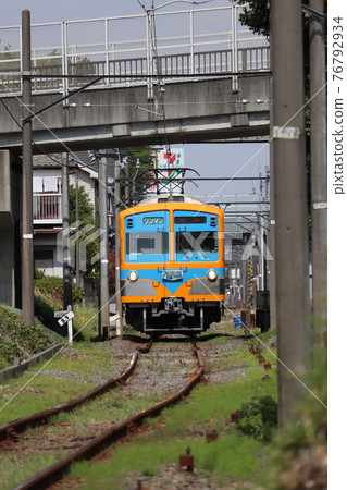 Ryutetsu Ryutetsu Line 5000型流星在橋下運行 76792934
