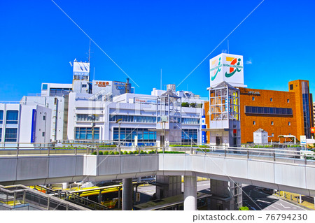 神奈川縣茅崎市茅崎站北口風景 神奈川縣茅崎市茅崎站北口風景 76794230