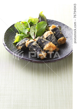 Fried chicken peach Isobe 7 76794943