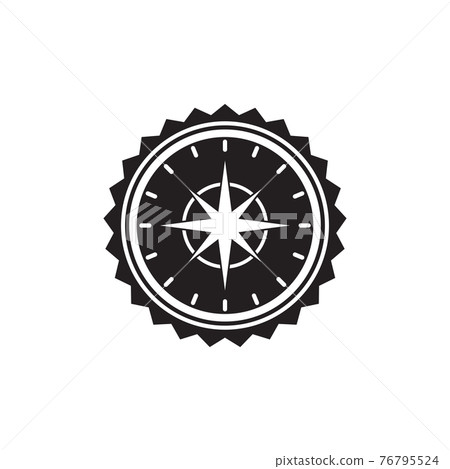 Compass icon logo design template - Stock Illustration [76795524] - PIXTA