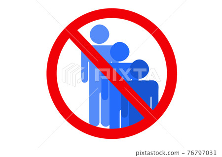 Social distance image Social distance image 76797031