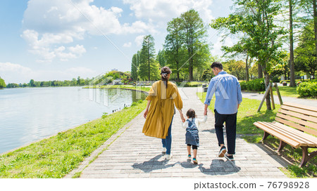 Park family leisure banner 76798928
