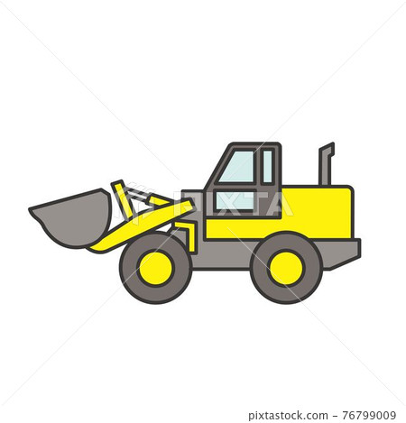 Illustration of workers and work platforms 76799009