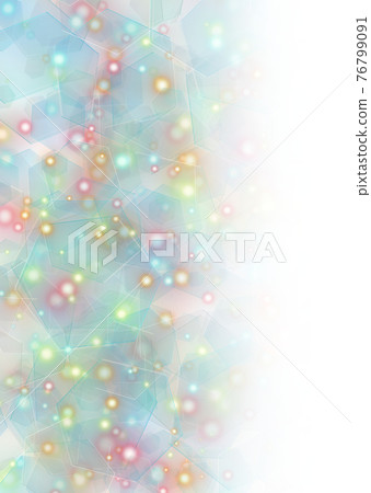 Hologram illustration (for A5 cover, cut off 5mm) Hologram illustration (for A5 cover, cut off 5mm) 76799091