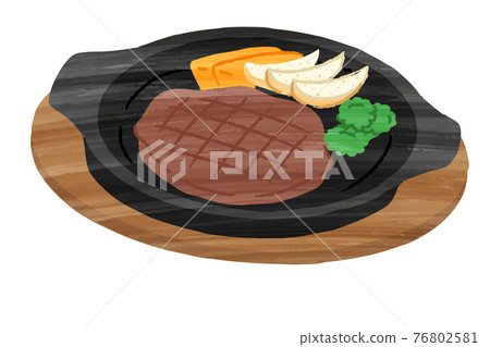 steak, steaks, japanese box lunch - Stock Illustration [76802581] - PIXTA