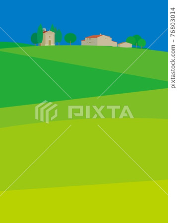 Val d'orcia val d'orcia capella della madonna di vitarator spring 76803014