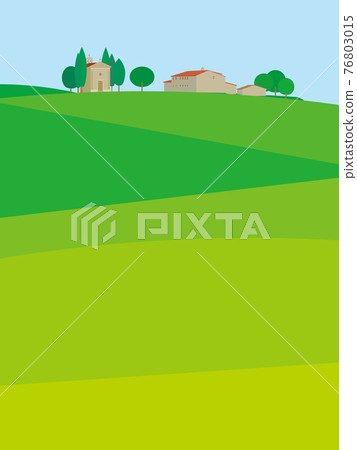 Val d'orcia val d'orcia capella della madonna di vitarator spring 76803015