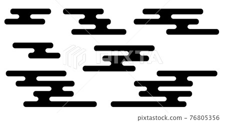 日本模式陰霾模式圖標 日本模式陰霾模式圖標 76805356