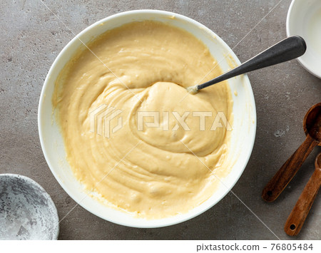 pancake dough bowl 76805484