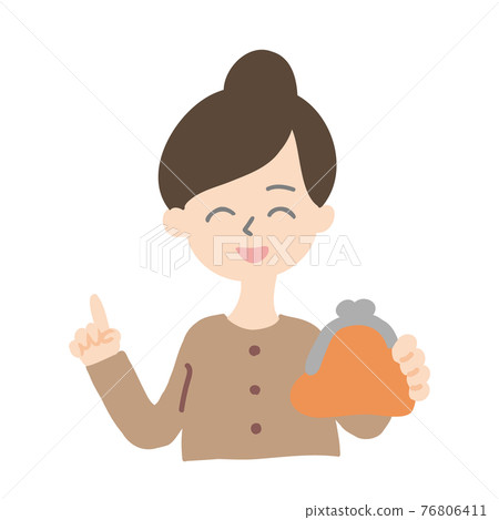 金錢和女人的插圖 76806411