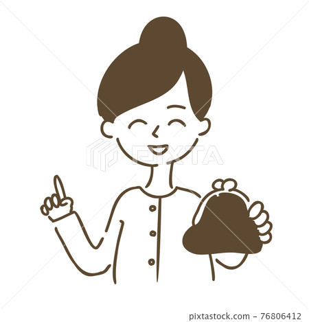 金錢和女人的插圖 金錢和女人的插圖 76806412