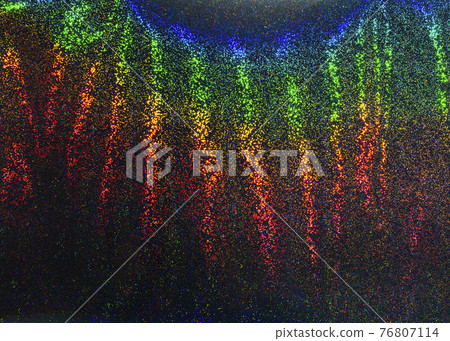 Abstract colourful holographic striped background. 76807114