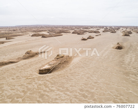 Yardang landform landscape in west of china 76807722