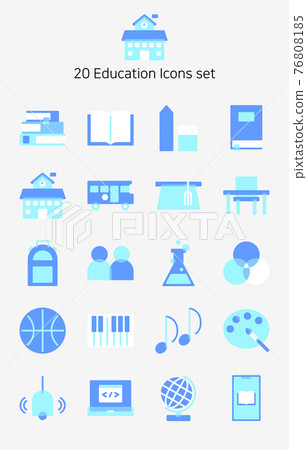 Education icon Education icon 76808185