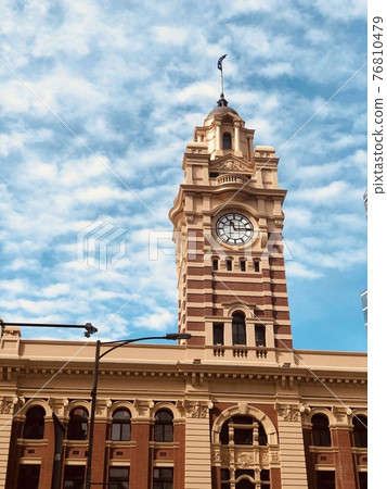 澳大利亞墨爾本弗林德斯街車站鐘樓 76810479