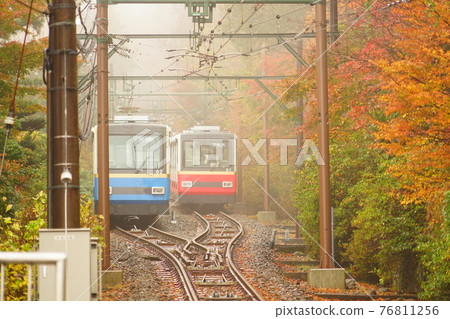 Hakone cable car 76811256