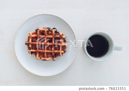 Waffle coffee 76813351
