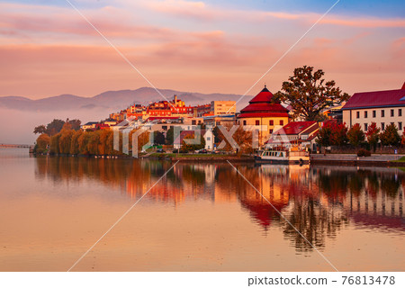 Sunrise at Maribor Sunrise at Maribor 76813478