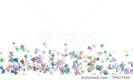 CG 金字塔 許多三角形金字塔從下面升起 76815404