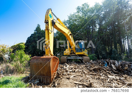 Construction Machinery Heavy Machinery Power Excavator Backhoe Yumbo 76817698