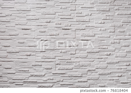 Background texture of white narrow bricks. empty space Background texture of white narrow bricks. empty space 76818404