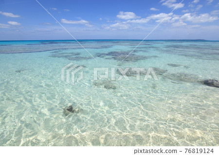 Transparent sea color 76819124