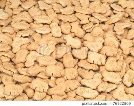 Heap of tasty crispy zoological cookies on a plate Heap of tasty crispy zoological cookies on a plate 76822869