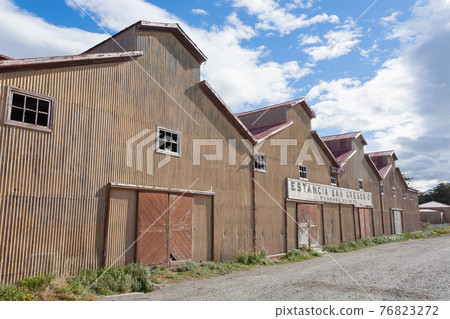 San Gregorio townscape, Punta Delgada, Chile landmark San Gregorio townscape, Punta Delgada, Chile landmark 76823272
