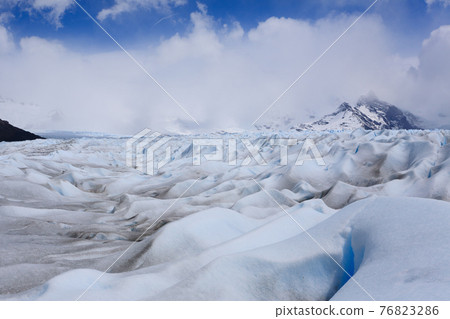 Walking on Perito Moreno glacier Patagonia, Argentina 76823286