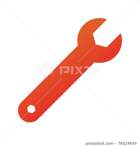 扳手、工具、生產、維護的圖標說明(漸變繪畫版) 扳手、工具、生產、維護的圖標說明(漸變繪畫版) 76824699