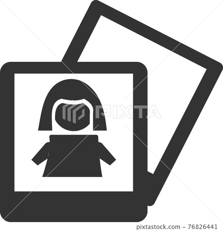 Photo icon. Vector illustration isolated on a white background. Photo icon. Vector illustration isolated on a white background. 76826441