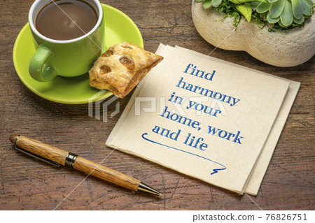 find harmony in your home, work and life 76826751