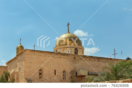 dome of the monastery of St. Gerasim in the desert 76826806