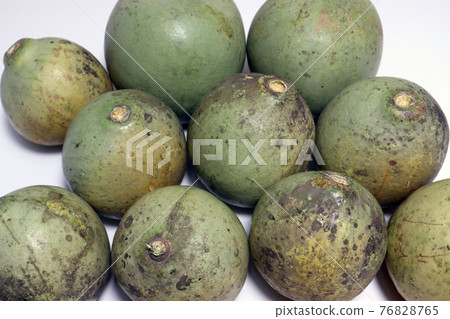 tasty and healthy ripe wood apple with juice tasty and healthy ripe wood apple with juice 76828765