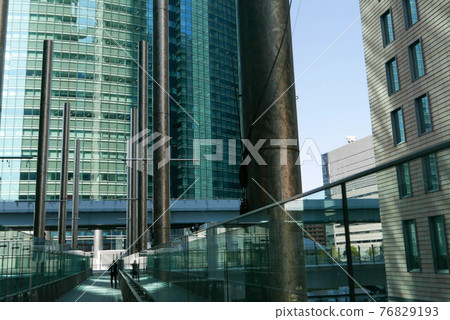Shiodome Station North Exit Office Buildings Shiodome Station North Exit Office Buildings 76829193