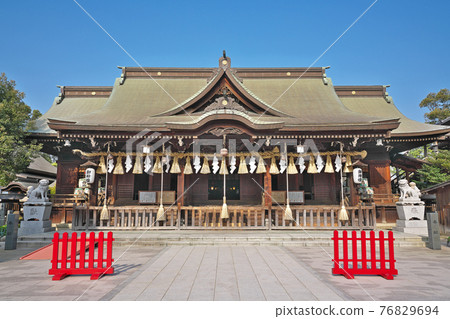 【小倉只園八坂神社】福岡縣北九州市小倉北區城內 76829694