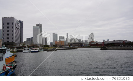 Yokohama Port, Minatomirai District 76831085
