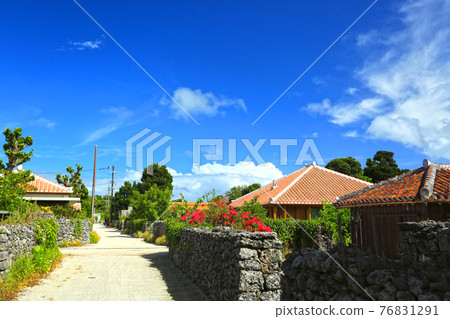 Original scenery of Okinawa Taketomi Island Original scenery of Okinawa Taketomi Island 76831291