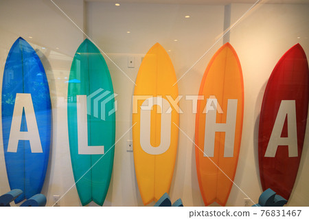 Waikiki Aloha Sign Waikiki Aloha Sign 76831467