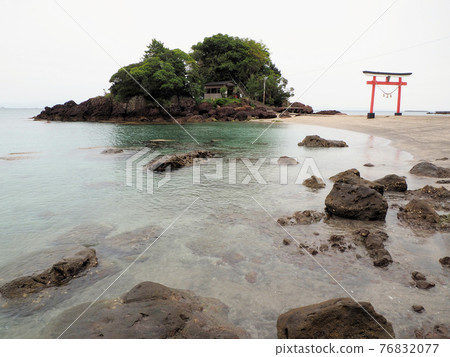 新平天神菅原神社 這也是聖米歇爾山嗎？鹿兒島縣鹿屋市天神町 76832077