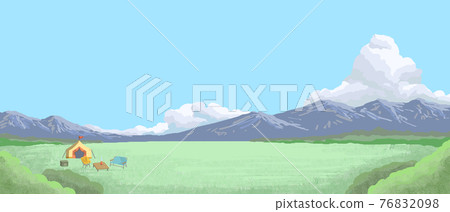 Scenery of the campsite (daytime) Scenery of the campsite (daytime) 76832098