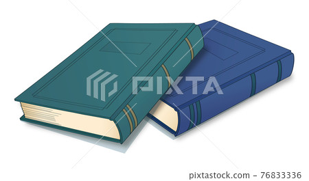 兩本重疊的精裝書 兩本重疊的精裝書 76833336