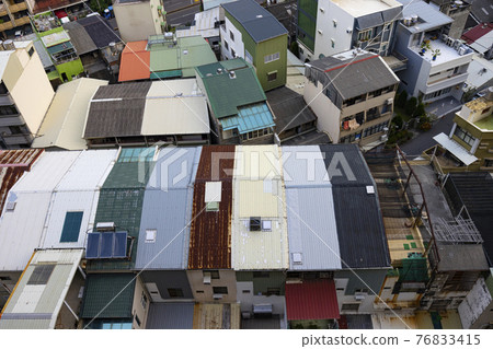 Aerial view of houses in Tainan City Aerial view of houses in Tainan City 76833415