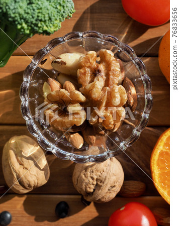 Fresh Natural Organic Nuts Walnuts Fresh Natural Organic Nuts Walnuts 76833656