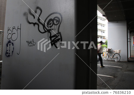 高架下的塗鴉 76836210