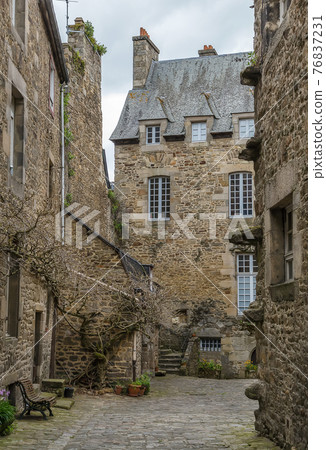 street in Dinan, France street in Dinan, France 76837231