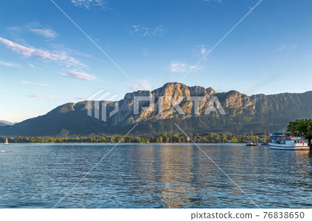 View of Mondsee, Austria View of Mondsee, Austria 76838650