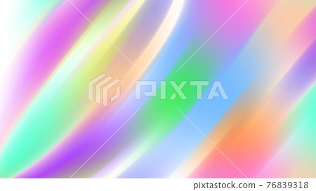 彩虹面紗窗簾CG背景壁紙 76839318